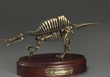 Модель скелета динозавра Spinosaurus - «globural.ru» - Набережные Челны