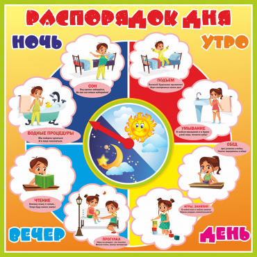Стенд "Распорядок дня" - «globural.ru» - Набережные Челны