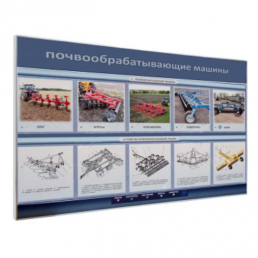 Электрифицированный светодинамический стенд «Почвообрабатывающие машины» - «globural.ru» - Набережные Челны